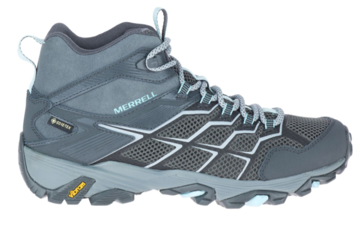 Wmns Merrell Moab FST 2 Mid GTX Storm - trekandtravel Store