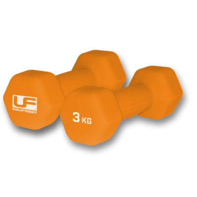 Urban Fitness UF Vinyl Coated Kettlebell 12KG - Orange